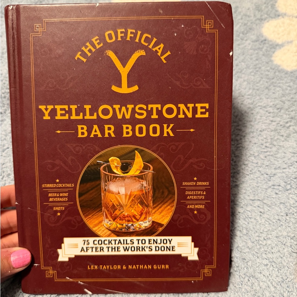 The Official Yellowstone Bar Book - Brown - Drink Like A Dutton